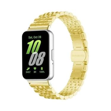 Imagem de Pulseira De Metal De Aço Inoxidável Luxuosa Para Acessórios Samsung Ga