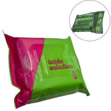 Imagem de Lenço Demaquilante Antioleosidade com Ácido Salicílico Dermachem, Ácid