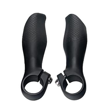 Imagem de RXL SL Carbon Mountain Bike Bar Ends 1 Par Preto 3K Matte MTB Road Bike Bar Ends BarEnds 22,2 mm Bicicleta guidão