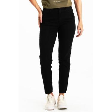 Imagem de Calça Feminina Sarja Skinny Polo Wear Preto, Preto, 40