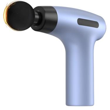 Imagem de Massageador Elétrico Profissional Muscular Pistola Portátil Original Massagem (Roxo)