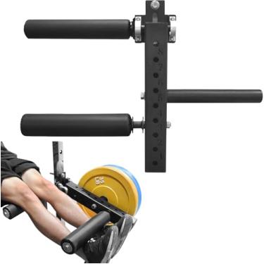 Imagem de AHTAPFON Máquina De Extensão E Flexão De Pernas Montada Em Rack De Energia Adequada Para Extensão De Pernas Ajustável Com Abertura De 16 Mm Para Academia Em Casa, Equipamentos De Ginástica De Extens