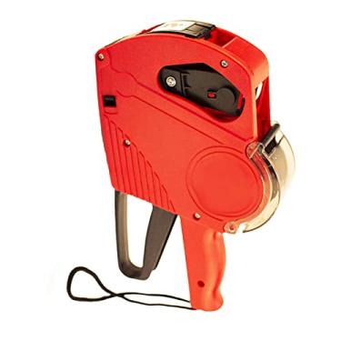 Imagem de Zhjvihx Máquina Etiquetadora de Preços, Etiquetadora de Etiqueta de Preço de 8 Dígitos Prática para Laboratórios para Fábricas (Chinês Vermelho)