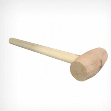 Imagem de Kit C/ 10 Martelo De Madeira Anti Faiscante 250 Gramas - plastcor