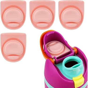 Imagem de 4 peças de rolha de substituição compatível com Owala FreeSip 680.4 g 947.2 g, junta de tampa superior de garrafa de água para Owala 19/24/32/1,134 g tampa de garrafa tampa de boca peça de silicone