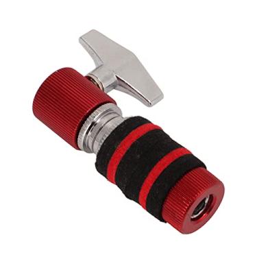 Imagem de XUXHOU Hi Hat Cymbal Clutch Anti Desgaste Resistente Fácil de Instalar Grandes Tocadores de Bateria Metal Jazz Drum Clutch (Vermelho)