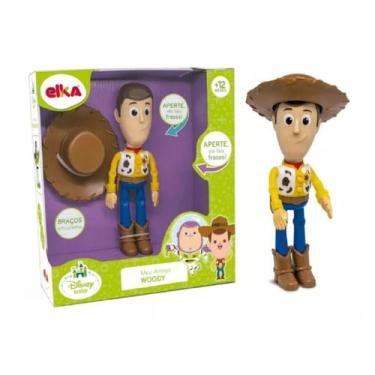Imagem de Boneco Articulado Meu Amigo Woody Elka 1134, Colorido, Toy Story