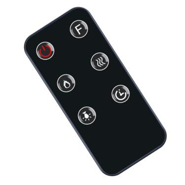 Imagem de MOVHEIYL Controle remoto de substituição para lareira Goplus Costway EP24718US HW51075 72,4 cm, para Home Depot IF-1336, Tidoin U-YDES-07AAA, Touchstone Lumenex Series aquecedor elétrico de inserção