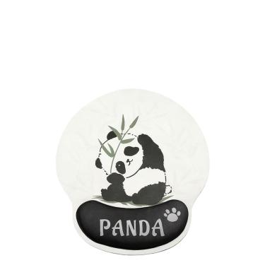 Imagem de Mouse Pad Cute Panda Cartoon com apoio de pulso 23x25,3 cm