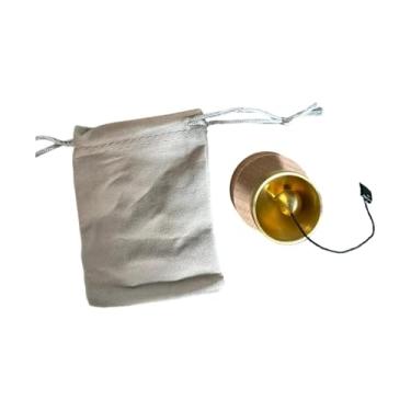 Imagem de Colaxi Mini Tigela Tibetana Portátil e Fácil de Tocar em Latão - Presente Espiritual para Meditação, Atenção Plena e Autorregulação
