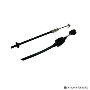 Imagem de Cabo de Embreagem Caddy / Inca / Van 12 / 96 ... 8 / 00 Polo Classic ( Pedal Plastico ) Regulagem Manual 1335mm