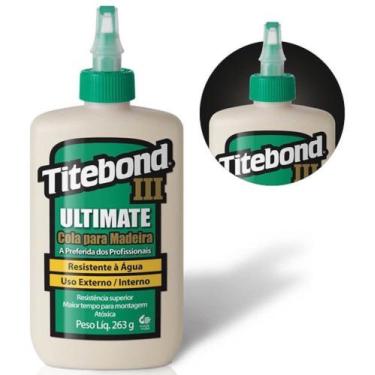 Imagem de Cola para Madeira III Ultimate Wood Glue 263G - TITEBOND, UNIC, CREME 
