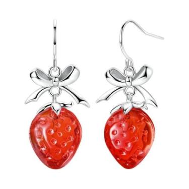 Imagem de Brincos De Argola Em Prata Esterlina 925 Para Mulheres, Joias De Luxo 