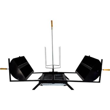 Imagem de Churrasqueira Tambor Fogo de Chão C/ Espetos