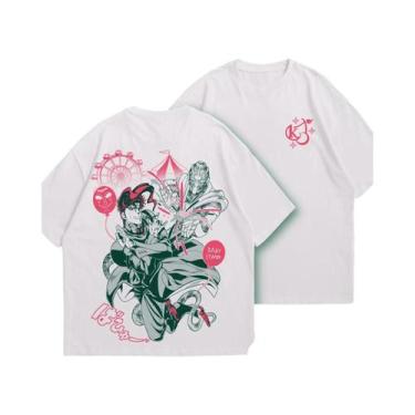 Imagem de Camiseta Unissex De Manga Curta JoJo's Bizarre Adventure Anime Manga, 
