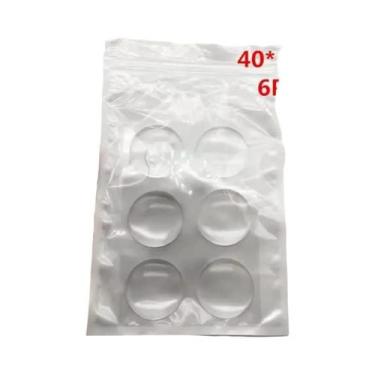 Imagem de Protetor De Parede De Borracha Macia Transparente Para Porta, Amortece