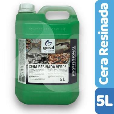 Imagem de Cera Resinada Pisos Madeira Ardósia Laminado - 5 Litros - Geral Químic