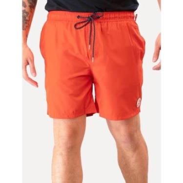 Imagem de Short Original Penguin Masculino D'Água Basic Patch Laranja-Masculino