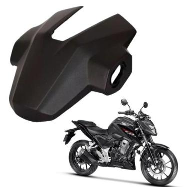 Imagem de Tampa Suporte Luz De Placa Preto Honda Cb300f Twister 2023 2024 - Para