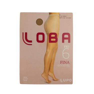 Imagem de Meia Calça Lupo 05870-0021406540 Loba Fio 6 Invisível, Po de arroz, GG