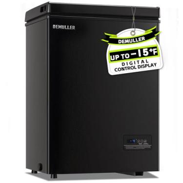 Imagem de Freezer DEMULLER Small Mini 55L com 2 cestos pretos