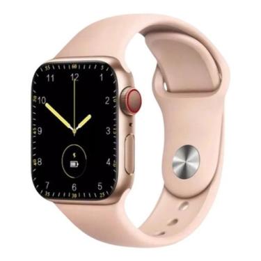 Imagem de Relógio Smart Digital Inteligente W57 Note 7 Rosa Original Masculino E