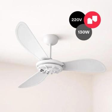 Imagem de Ventilador de Teto 96cm 3 Pás 220V Motor Potente Silencioso 3 Velocida