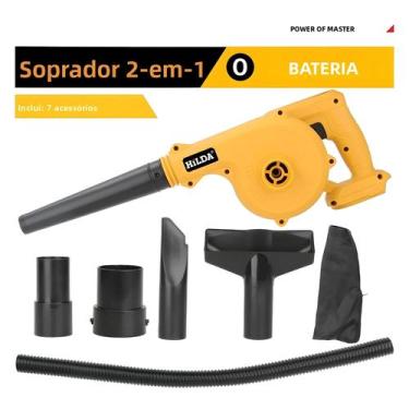 Imagem de Aspirador De Pó Elétrico Portátil Sem Fio 18V Para Makita, Coletor De 