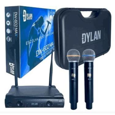 Imagem de Microfones Sem Fio Dylan 26 Canais UHF