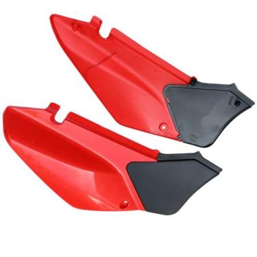 Imagem de Kit Carenagem Tampas Lateral Amx Xr 250 Tornado, Vermelho