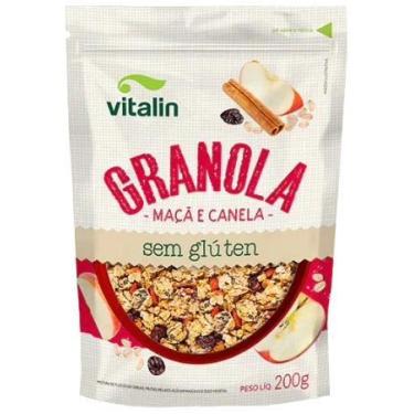 Imagem de Granola Maçã e Canela Sem Glúten Vitalin 200g