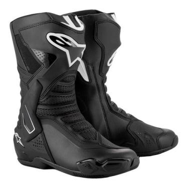 Imagem de Bota Alpinestars SMX 6 V3 Moto Motociclismo Esportiva Pista, 43, Preto
