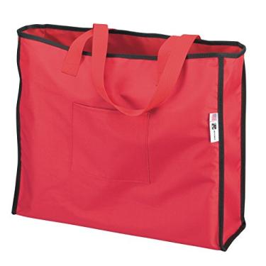 Imagem de Markwort Bolsa de transporte para cadeira de estádio, vermelha