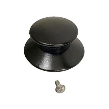 Imagem de Pegador Puxador Tampa Vidro e Ferro Panela Pomel e Parafuso