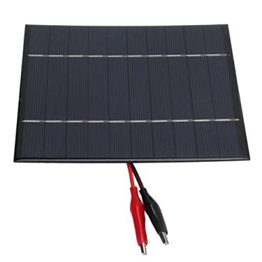 Imagem de Uxsiya Mini módulo de painel solar pequeno, mini painel de carregamento solar estável faça você mesmo painel de epóxi solar para avião para agricultura ao ar livre para bateria de carro