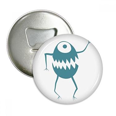 Imagem de Cyclops Alien Creature Abridor de garrafas Ímã de geladeira Emblema multifuncional