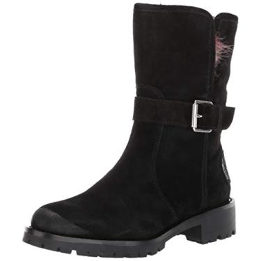 Imagem de Sam Edelman Bota feminina Jeanie Chelsea, Camurça preta, 6.5