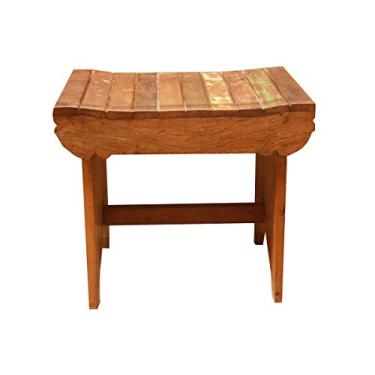 Imagem de Banco Madeira De Demolição 50x40x45 1 Lugar