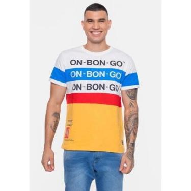 Imagem de Camiseta Onbongo Stripes Masculino-Masculino