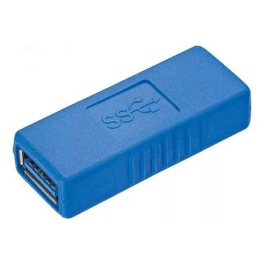 Imagem de Emenda Usb Fêmea X Fêmea 3.0