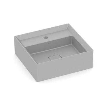 Imagem de Kit 3 Cubas de Apoio Retangular com Mesa 450x420 Platinum P6 Incepa Stone