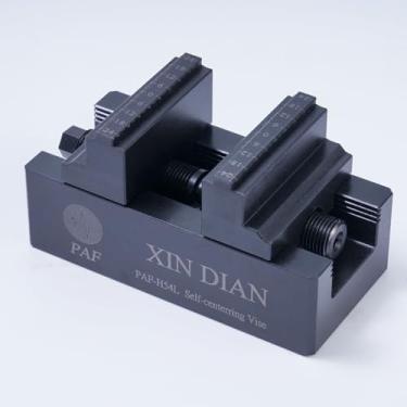 Imagem de Torno CNC autocentrante H54L-8-88L, abertura de mandíbula de 8-88 mm (0,31-3,46"), torque de 40 Nm, precisão de ± 0,03 mm, aço 4CR13H, compatível com EROWA/3R