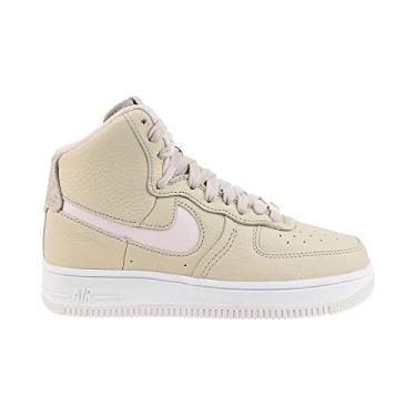 Imagem de Nike Tênis feminino Air Force 1 Sculpt, Bege Sand Drift Light Soft Pink Summit Branco, 35