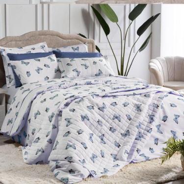 Imagem de Capa Edredom Queen Algodão 150 Fios Duvet Essencialle - Marina Enxovai
