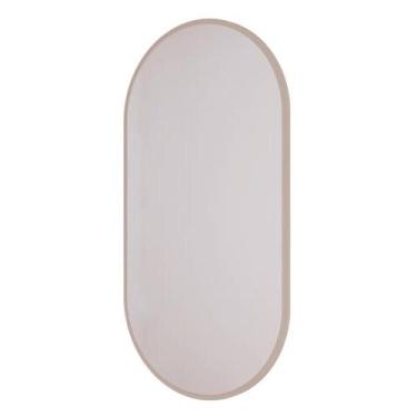 Imagem de Espelho Decorativo Jade (103x53cm) Off White - Cimol