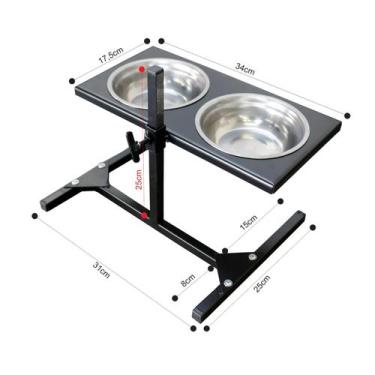 Imagem de Comedouro pet rhr  com regulagem