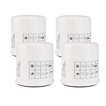 Imagem de Kvjicdo Filtro de óleo D722 D902 BX2350 BX2370 WG750 WG752 WG972 ZD331 Apto para Ku-bota 321D 325 329 432 721 Rep HH150-32430, 70000-15221 41, 15 853-32439 (pacote com 4)