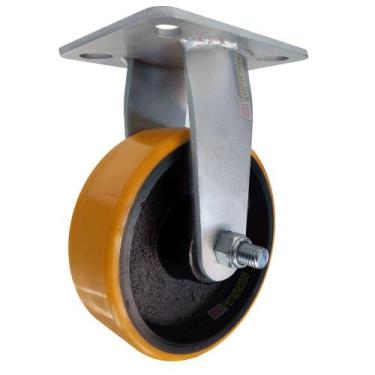 Imagem de Rodízio Placa Fixa de Poliuretano e Ferro Fundido 6 Pol. 350k * 10168 