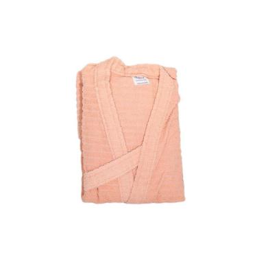 Imagem de Roupão Atoalhado Adulto Briza Salmão 4008 Tamanho Gg