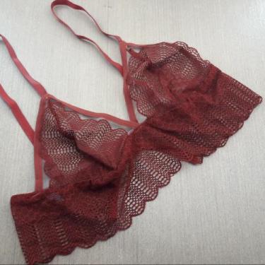 Imagem de Sutiã Rendado sem Bojo com tule sensual - Sutian Mônica - Supera Fitne